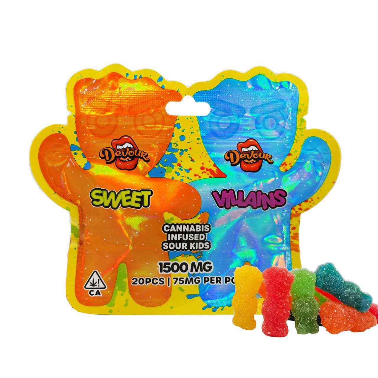 Devour Sweet Villains Gummies 1500MG
