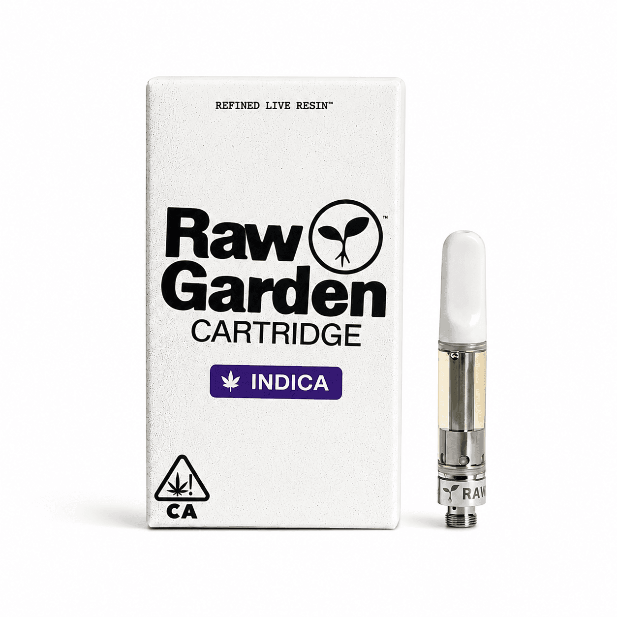 Raw Gardens Live Resin 1g 510 Cartridge - Indica