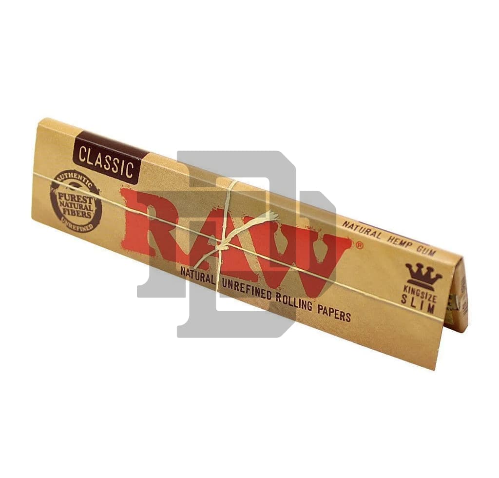 RAW Natural Rolling Papers King Size Slim